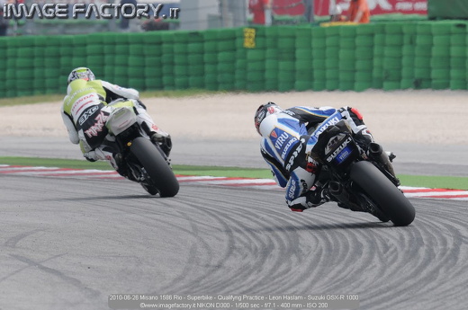 2010-06-26 Misano 1586 Rio - Superbike - Qualifyng Practice - Leon Haslam - Suzuki GSX-R 1000
